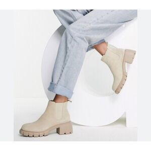 Madden Girl Havenn Women Tan Ankle Boots Size 8